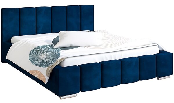 Tapicerowane łóżko 160x200 Galbano 2X - 59 kolorów