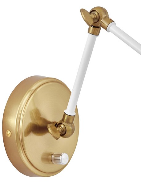 LAMPA ŚCIENNA KINKIET NOWOCZESNY BIAŁY BONA W2
