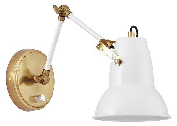 LAMPA ŚCIENNA KINKIET NOWOCZESNY BIAŁY BONA W2