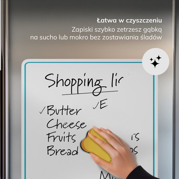 Flipchart magnetyczny mały, 390x590 mm, zestaw 2 szt: MAGNETO