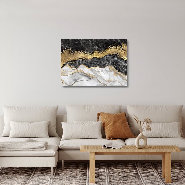 Obraz na szkle - marmur (70x50 cm)