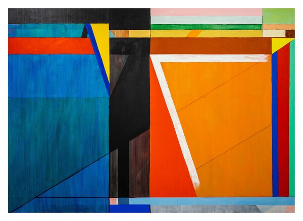 Obraz na szkle - Geometria (70x50 cm)