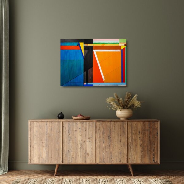 Obraz na szkle - Geometria (70x50 cm)