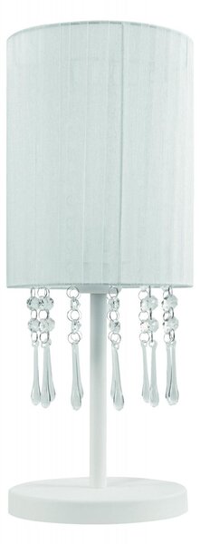 Elegancka lampa stołowa E422-Wenez - biały