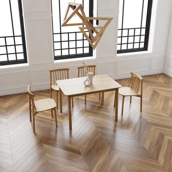 Stół rozkładany Compact Elegance, 100% dąb