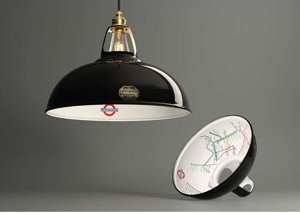 Coolicon - Large 1933 Design Lampa Wisząca Northern Line Black