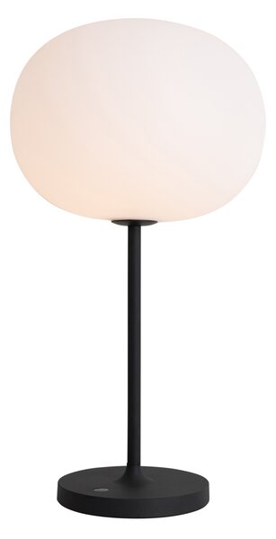 Zestaw 2 nowoczesnych lamp stołowych akumulatorowych białych - Maloi