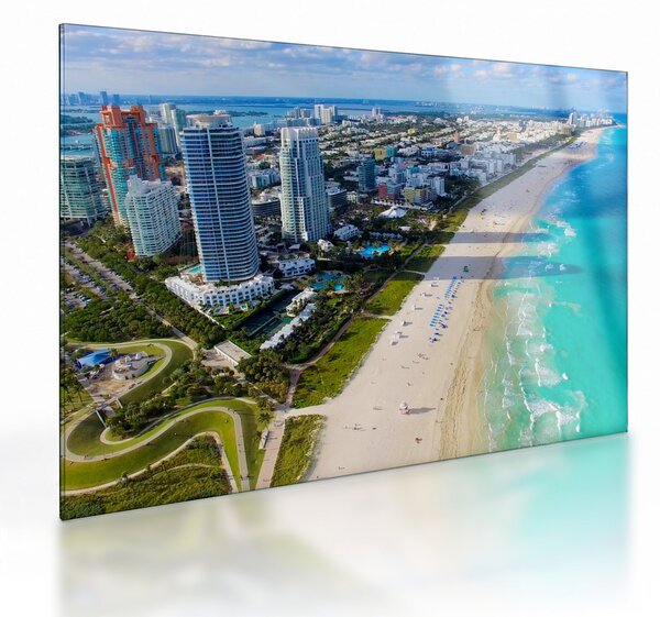 Obraz na szkle- Miami, Floryda (70x50 cm)