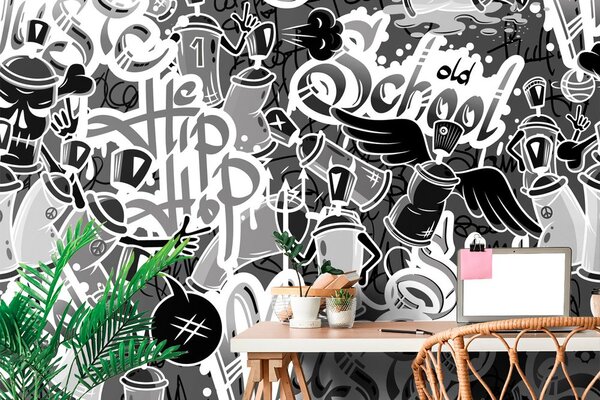 Tapeta stylowy street art