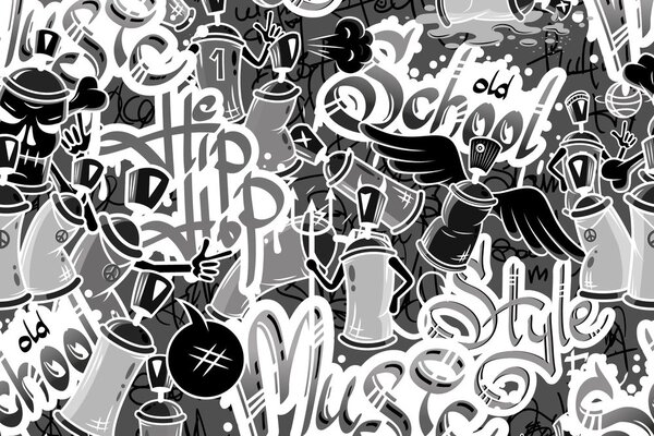 Tapeta stylowy street art