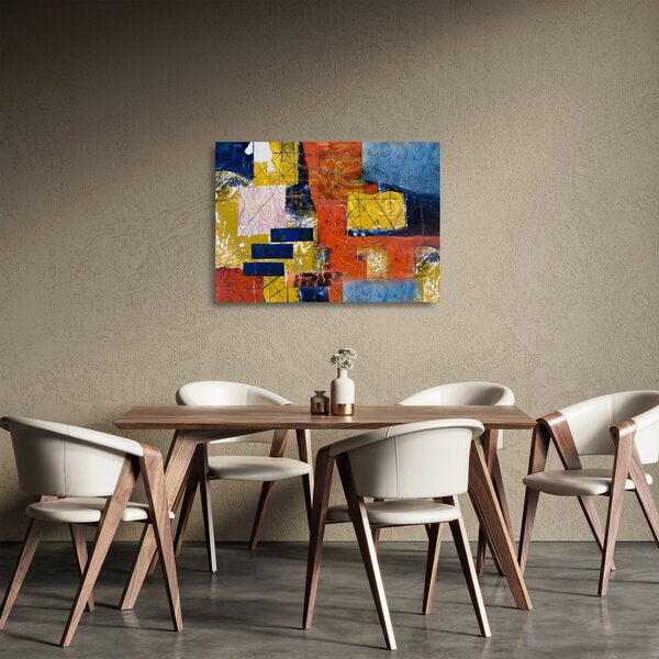 Obraz na szkle - Abstrakcja (70x50 cm)