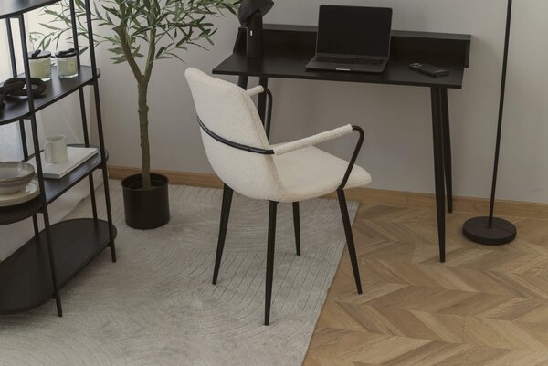 EMWOmeble Krzesło C-962 | Boucle | beżowy