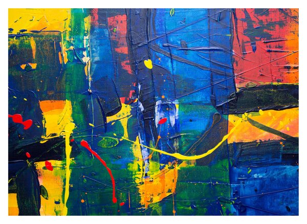 Obraz na szkle - Abstrakcja (70x50 cm)