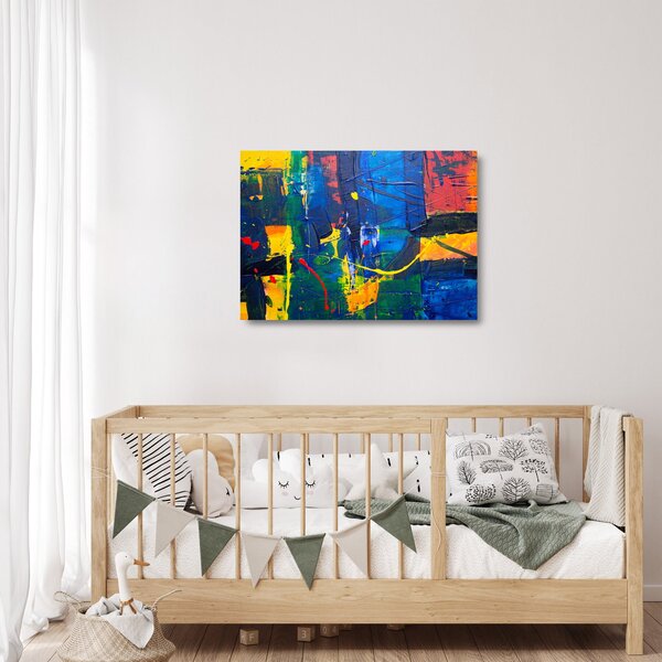 Obraz na szkle - Abstrakcja (70x50 cm)