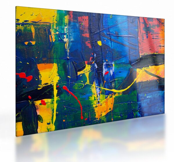 Obraz na szkle - Abstrakcja (70x50 cm)