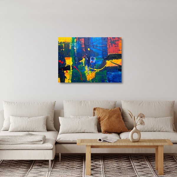 Obraz na szkle - Abstrakcja (70x50 cm)