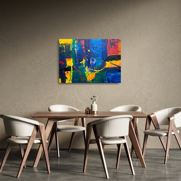 Obraz na szkle - Abstrakcja (70x50 cm)