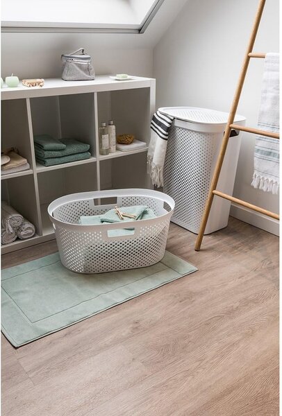 Szary kosz na pranie Curver Infinity, 60 l