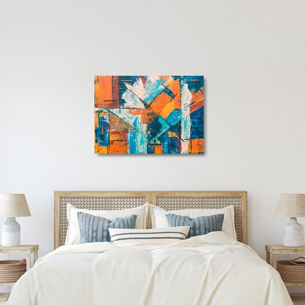Obraz na szkle - Abstrakcja (70x50 cm)