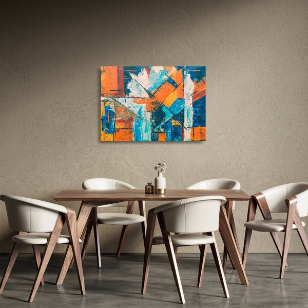 Obraz na szkle - Abstrakcja (70x50 cm)
