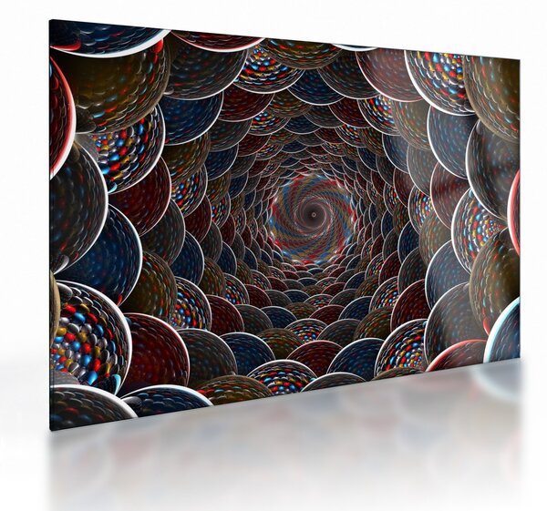 Obraz na szkle - Wir (70x50 cm)