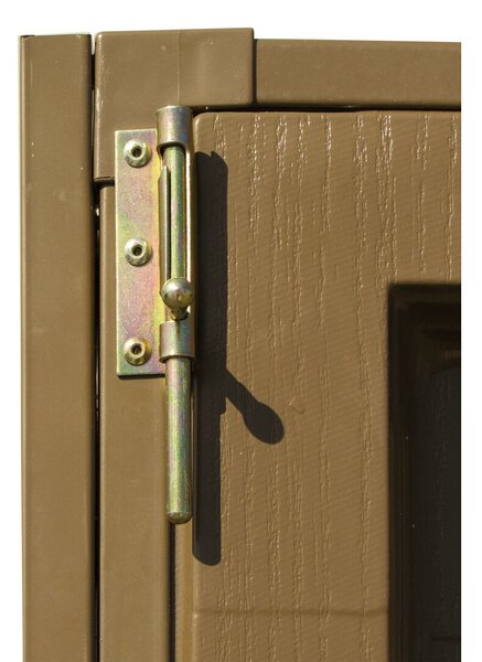 Woodside Domek ogrodowy 8 m² + konstrukcja podłogowa, winylowy, beżowy DURAMAX 30214