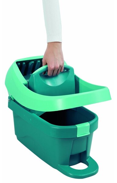 Wiadro z wyciskaczem na kółkach Leifheit 55076