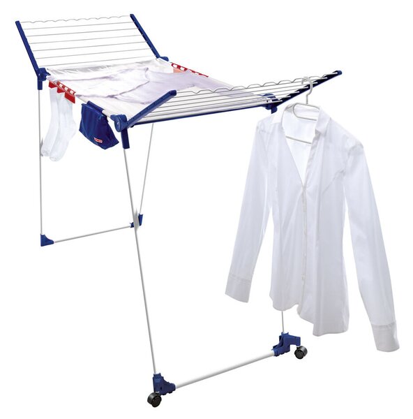 Suszarka stojąca pozioma PEGASUS 200 Solid DeLUXE MOBILE Leifheit 81517