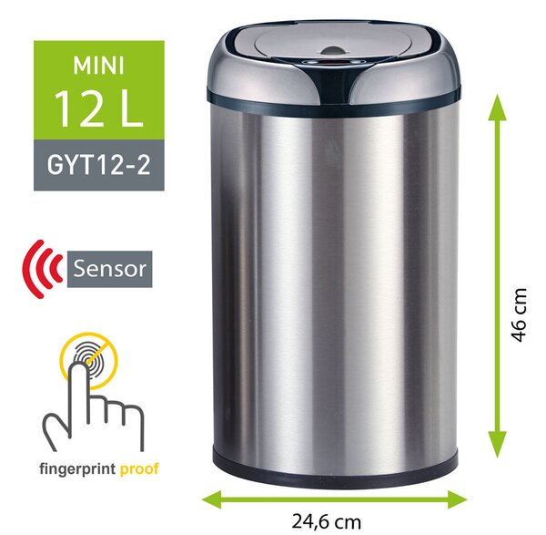 Mini Automatyczny kosz na śmieci 12 l HELPMATION GYT12-2