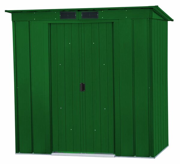 Pent Roof Eco Domek ogrodowy 2,5 m² + profile podłogowe, zielony DURAMAX 50024