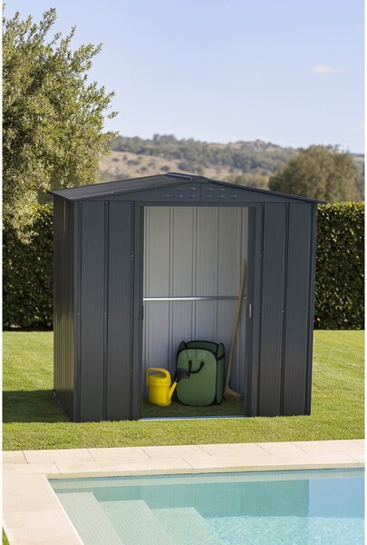 Riverton Top Domek ogrodowy 2,5 m² + profile podłogowe, antracyt DURAMAX 50013