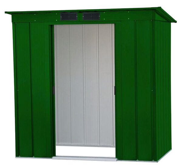 Pent Roof Eco Domek ogrodowy 2,5 m² + profile podłogowe, zielony DURAMAX 50024