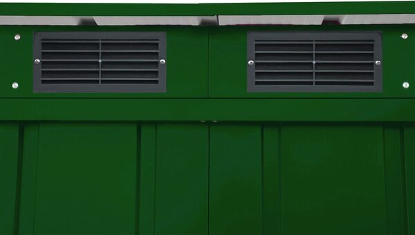 Pent Roof Eco Domek ogrodowy 2,5 m² + profile podłogowe, zielony DURAMAX 50024