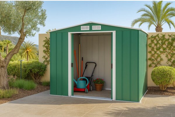 Titan Eco XL Domek ogrodowy 6,3 m², zielony DURAMAX 60161