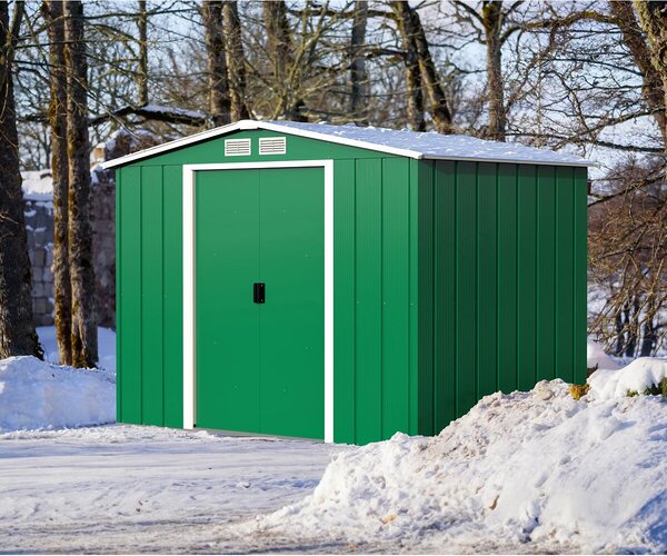 Titan Eco Domek ogrodowy 4,7 m², zielony DURAMAX 61161