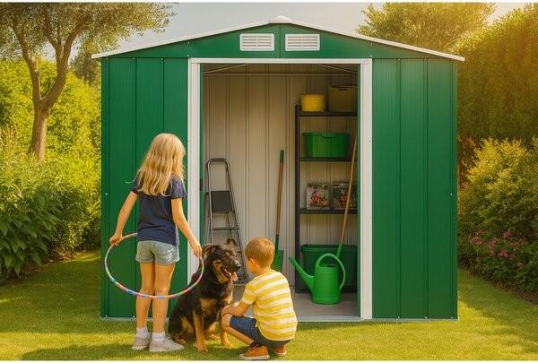 Titan Eco Domek ogrodowy 4,7 m², zielony DURAMAX 61161