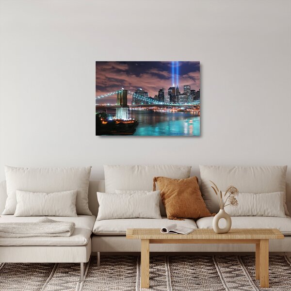 Obraz na szkle - Nowy Jork, Manhattan (70x50 cm)