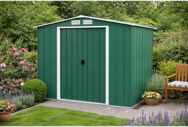 Titan Eco XL Domek ogrodowy 6,3 m², zielony DURAMAX 60161