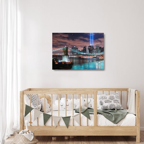 Obraz na szkle - Nowy Jork, Manhattan (70x50 cm)