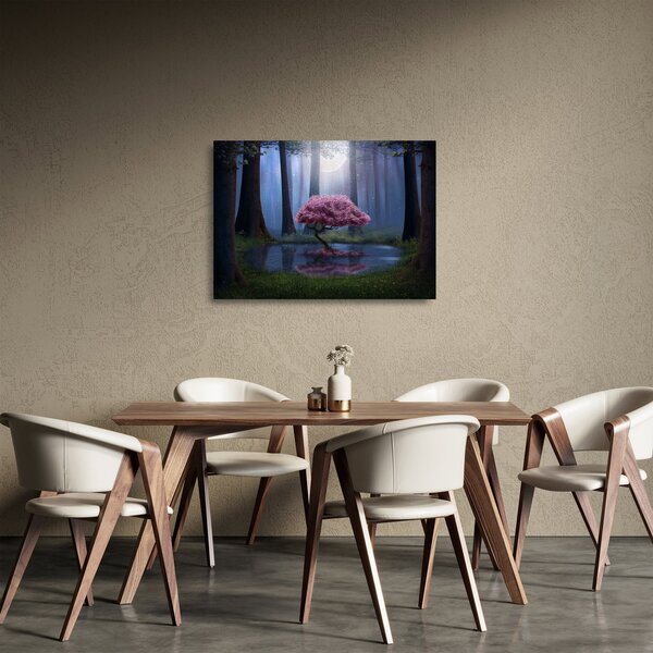 Obraz na szkle - Magiczna noc (70x50 cm)