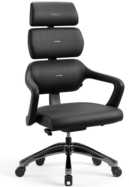 Modułowy fotel ergonomiczny do biura Diablo V-Modular Carbon Black
