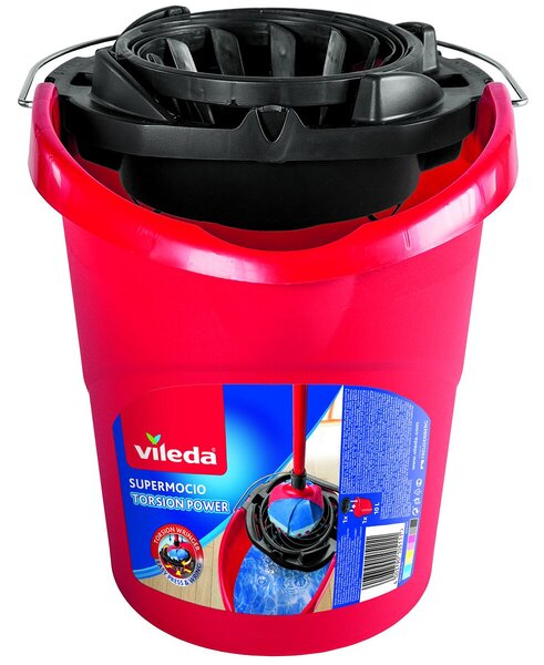 SuperMocio Wiadro z wyciskaczem VILEDA 148055