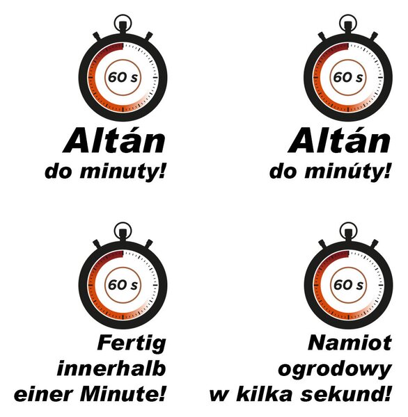 Altana samorozkładalna ClapTop 600