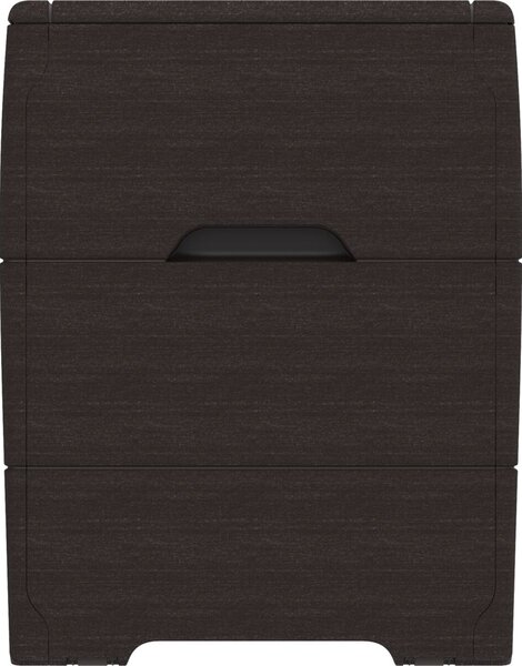 Durabox Plastikowy ogrodowy pojemnik do przechowywania 270 l, 117 x 45 x 56 cm, brązowy DURAMAX 8660