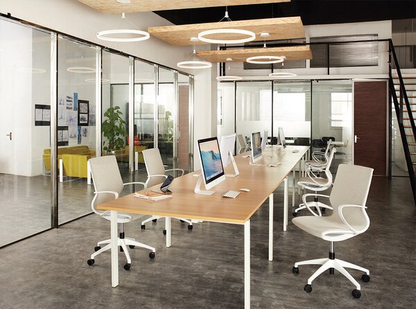 Fotel biurowy VISION czarny/szary Antares