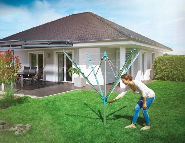 Ogrodowa rotacyjna suszarka na pranie LINOMATIC Easy 400 LEIFHEIT 85285