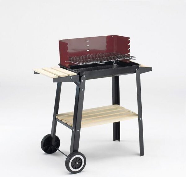 Grill na węgiel drzewny 54 x 33 cm GrillChef Wagon BBQ LANDMANN 0566