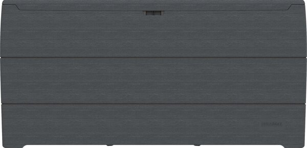 Durabox Plastikowy ogrodowy pojemnik do przechowywania 270 l, 117 x 45 x 56 cm, antracyt DURAMAX 866