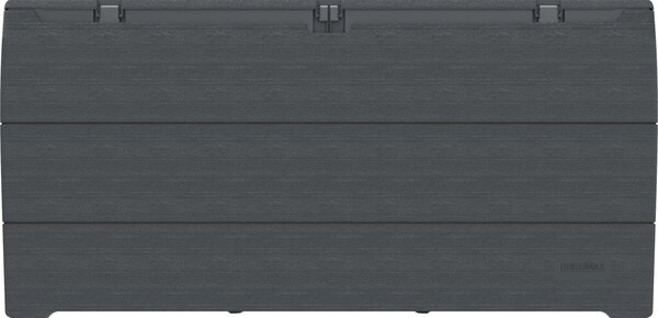 Durabox Plastikowy ogrodowy pojemnik do przechowywania 270 l, 117 x 45 x 56 cm, antracyt DURAMAX 866