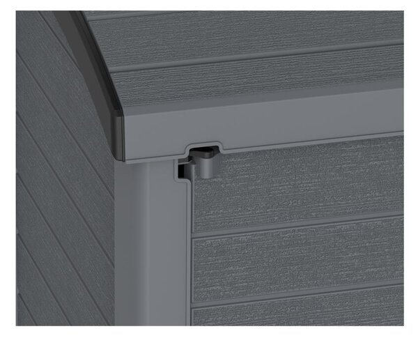 Plastikowa skrzynia ogrodowa StoreAway ARC145 x 125 x 82,5 cm, 1200 l - szara DURAMAX 86633